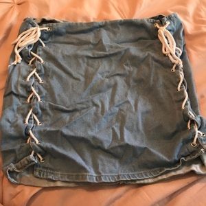 Jean skirt